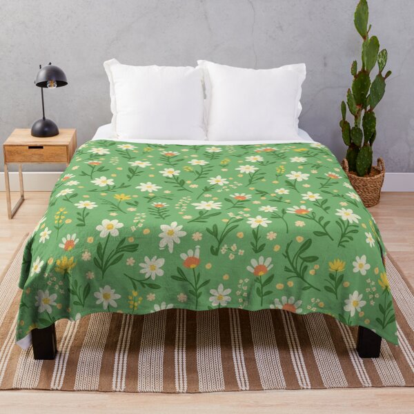 Item preview, Lovely Green Flower Patterns  designed and sold by aqua1001.