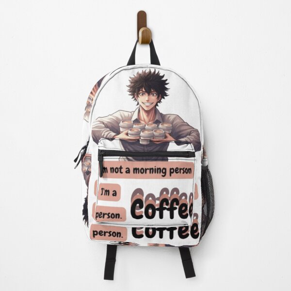 Item preview, I am not a morning person, I am a Coffee person._White designed and sold by oceanisea.