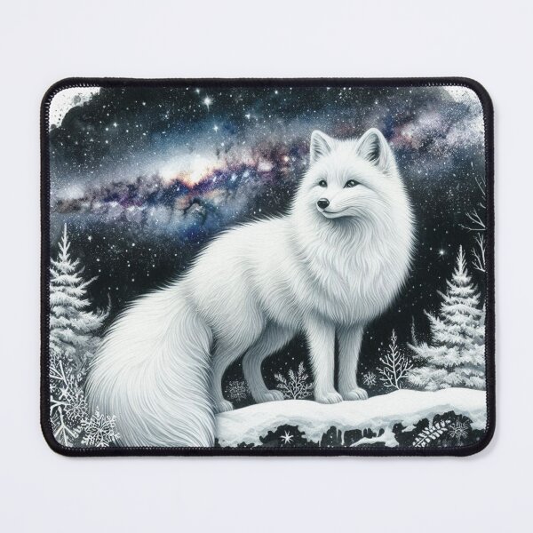 Item preview, Beautiful white fox designed and sold by Chic Palette .