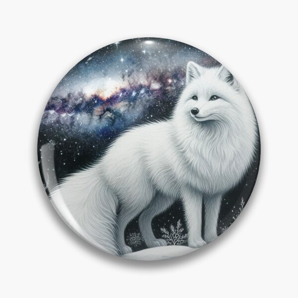 Item preview, Beautiful white fox designed and sold by Chic Palette .
