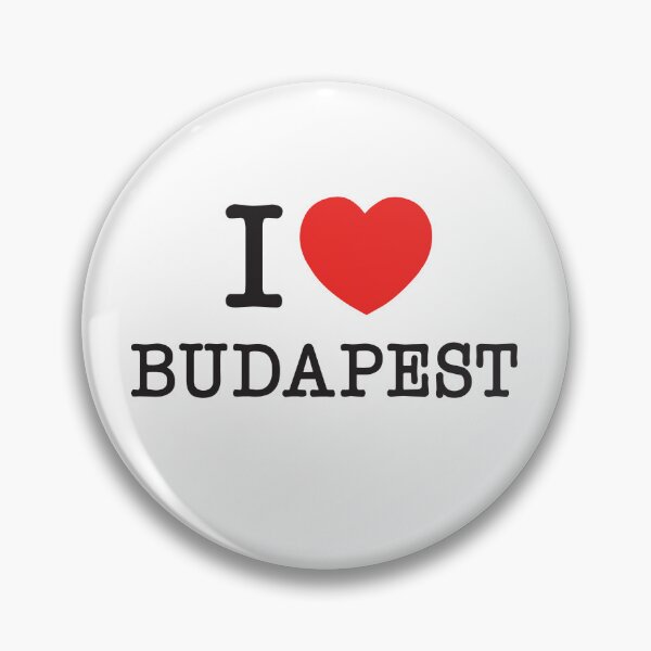 Item preview, I Love Budapest designed and sold by PaintedPixels01.