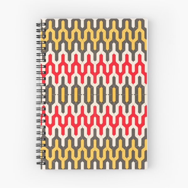 Artikelvorschau, Tile Art Tagebuch / Notizbuch entworfen und verkauft von CraftyElephant.