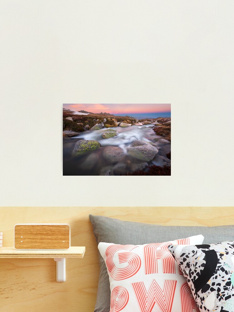 Thumbnail 2 of 3, Photographic Print, Mountain Stream, Kosciuszko National Park, Australia designed and sold by Chockstone.