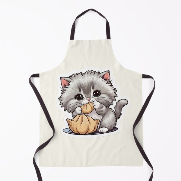 Item preview, Persian of Pig eating dumplings - Gobble Gala designed and sold by Kids GobbleGala.