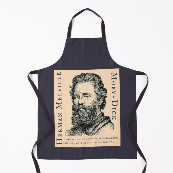 Item preview, Herman Melville quote: Think not, is my eleventh commandment; and sleep when you can, is my twelfth. designed and sold by artbleed.