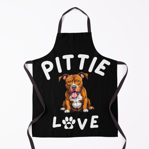 Item preview, Pittie Love Cartoon Design for Pitbull Fans designed and sold by Fredster1966.