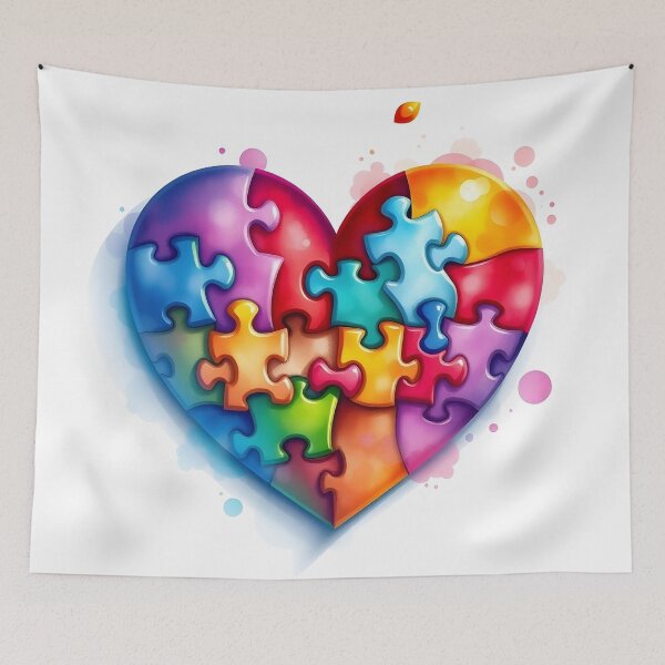 Item preview, Heart Pattern #42 designed and sold by Kaleidoscope Print.