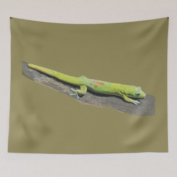 Item preview, Gold Dust Day Gecko designed and sold by NJartbyNJacobson.