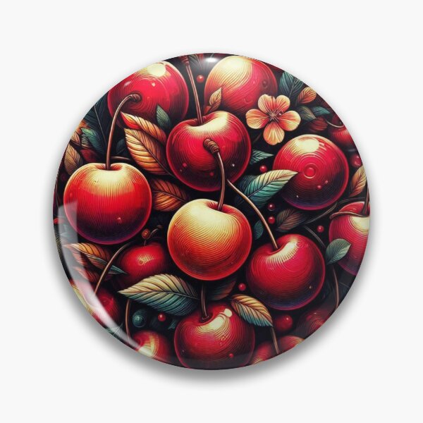 Item preview, Cherry delight, juicy red cherries designed and sold by nicnacc.