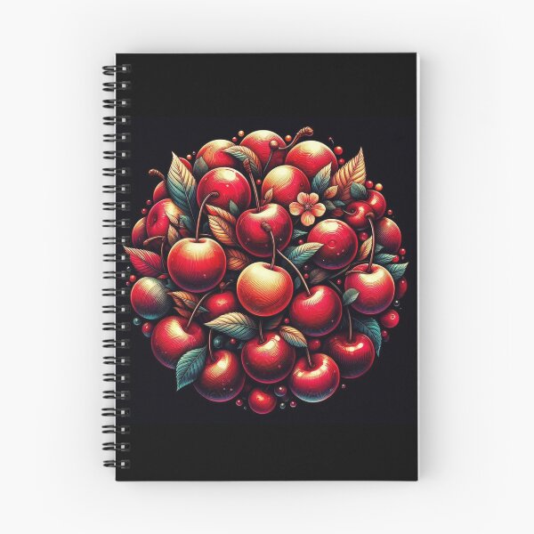 Item preview, Cherry delight, juicy red cherries designed and sold by nicnacc.