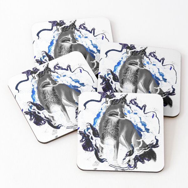 Item preview, Mystical Thunder Fox designed and sold by TriForceDesign.