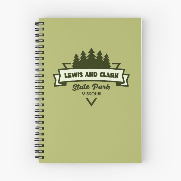 Item preview, Lewis and Clark State Park Missouri Trees And Ribbon designed and sold by bivenart.