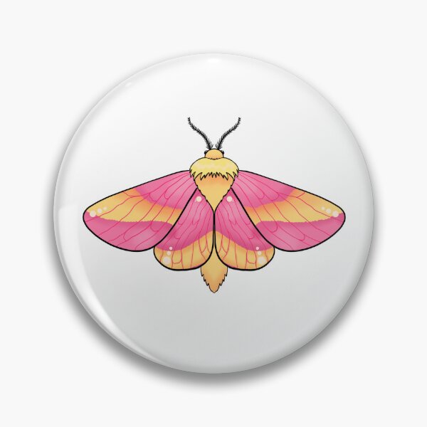 Item preview, Pink Star Moth designed and sold by S-MysticalMoons.