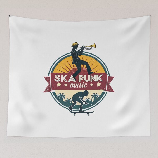 Item preview, Ska Punk Vibes | Energetic and Fun Ska Punk Design designed and sold by Colorful-Garden.
