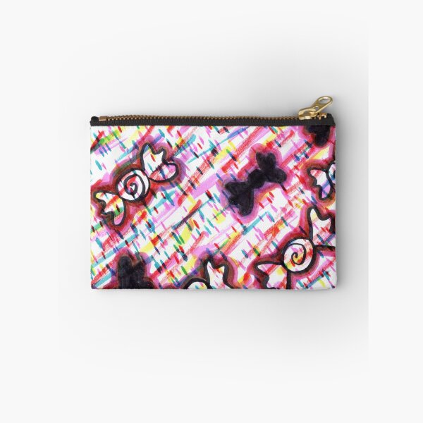 Item preview, Sprinkle Cake Kawaii Pastel Goth Black Bow  Rainbow Candy Design designed and sold by RainbowDoveShop.