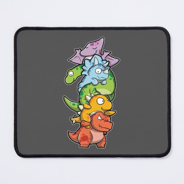Item preview, Cute Rainbow Pride Dinosaur Stack  designed and sold by The magic  Yellow bus.