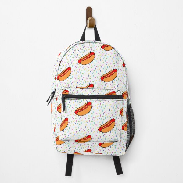 Item preview, Hot Dog with Confetti Background designed and sold by Renee Koutsis.