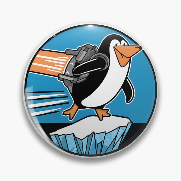 Item preview, Penguin Jetpack Flight Flightless no more Design designed and sold by iwcus.