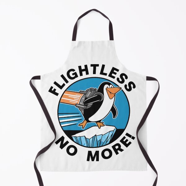 Item preview, Penguin Jetpack Flight Flightless no more Design designed and sold by iwcus.