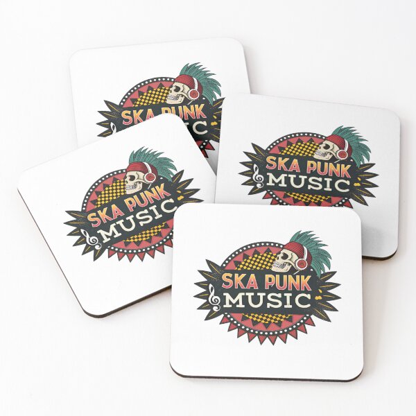 Artikelvorschau, Ska-Punk-Vibes | Energetisches und lustiges Ska-Punk-Design entworfen und verkauft von Colorful-Garden.