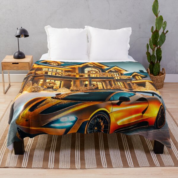Item preview, Luxurious Christmas: Mansion and Sports Cars designed and sold by GrizzlyCollective.
