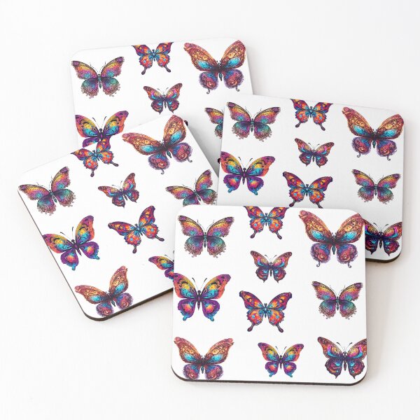 Item preview, Butterfly Amidst Galactic Colors Pattern 1 designed and sold by Tom-Johnson.