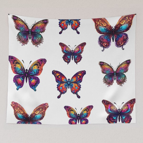 Item preview, Butterfly Amidst Galactic Colors Pattern 1 designed and sold by Tom-Johnson.