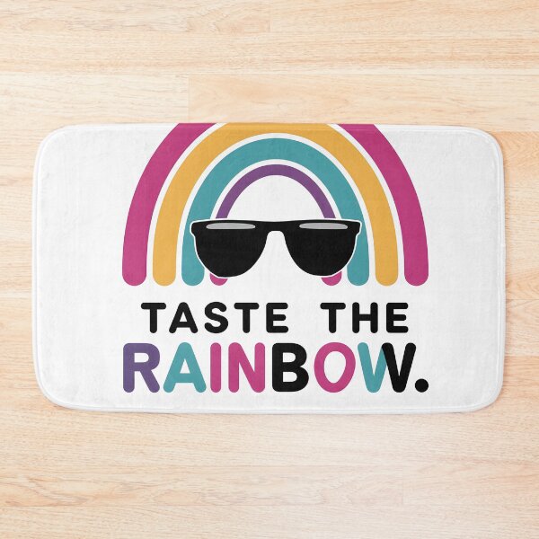 Item preview, Rainbow Dog with Shades: Taste the Rainbow Art designed and sold by iwcus.