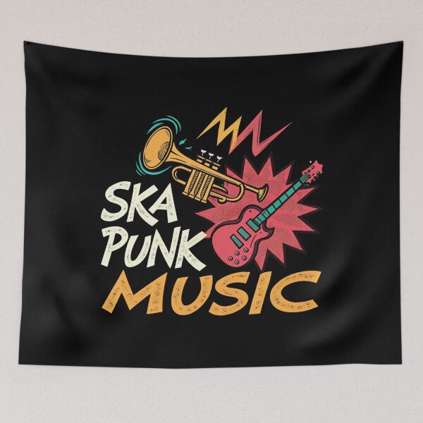 Item preview, Ska Punk Vibes | Energetic and Fun Ska Punk Design designed and sold by Colorful-Garden.