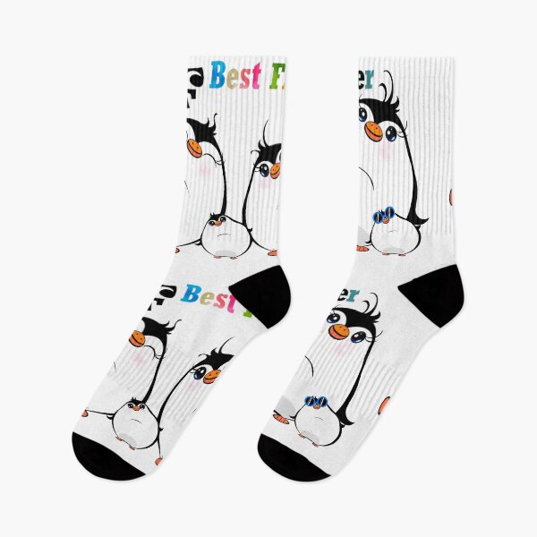 Item preview, Cute penguins - we are BFF  designed and sold by Shirley cute art .