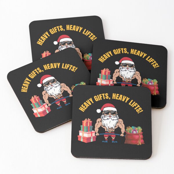 Item preview, Santa bodybuilding.Christmas Workout. designed and sold by JAGA-ALIME.