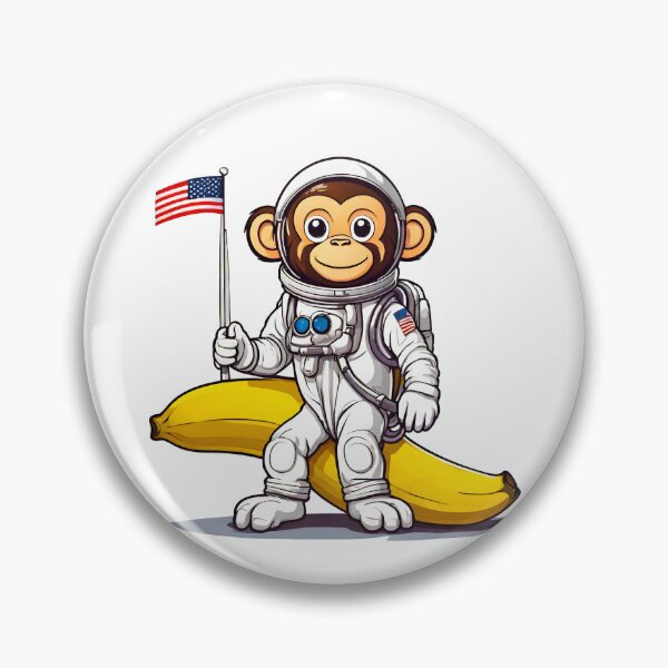 Item preview, Space Monkey Discovery - Cosmic Banana Planet 6 designed and sold by Tom-Johnson.