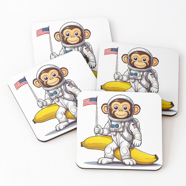 Item preview, Space Monkey Discovery - Cosmic Banana Planet 6 designed and sold by Tom-Johnson.