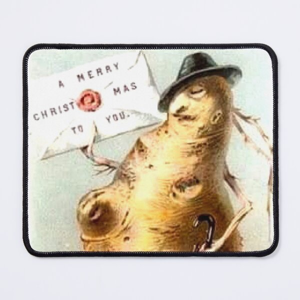 Item preview, Funny Victorian Christmas Card #2 designed and sold by MagdelenaDelour.
