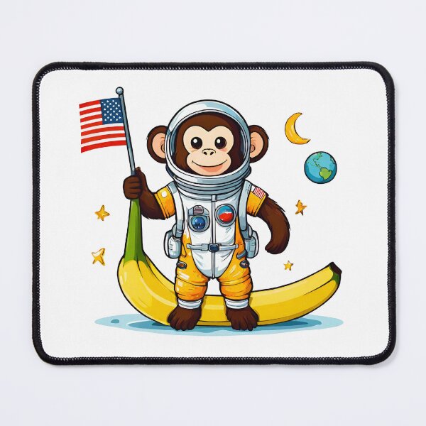 Item preview, Space Monkey Discovery - Cosmic Banana Planet 8 designed and sold by Tom-Johnson.