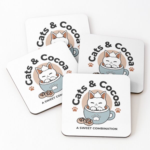 Item preview, Adorable Cat in Mug Holiday Design - Cat & Cocoa designed and sold by Trio-in-Forest.