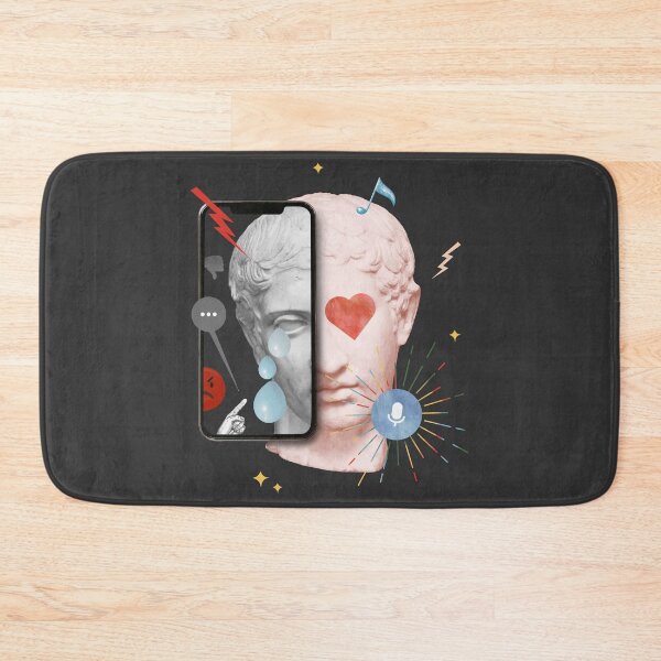 Item preview, "Modern Aesthetic Collage: Classical Meets Social Media Vibes" designed and sold by Highlight-art.