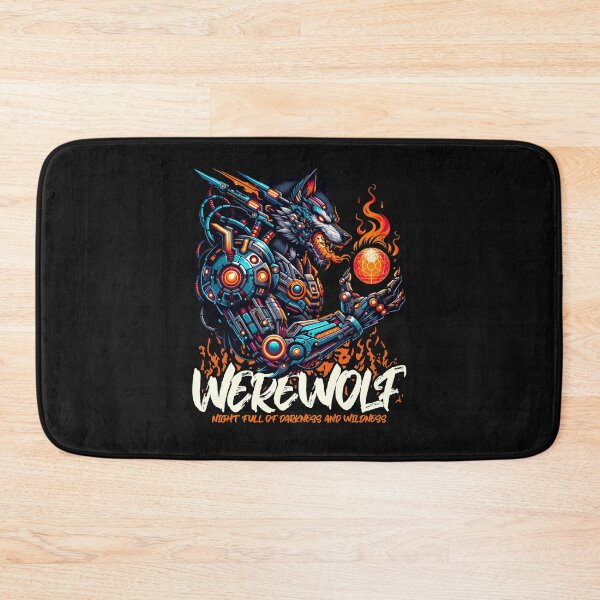 Item preview, Cyber Werewolf Fury designed and sold by Belarte.shop.