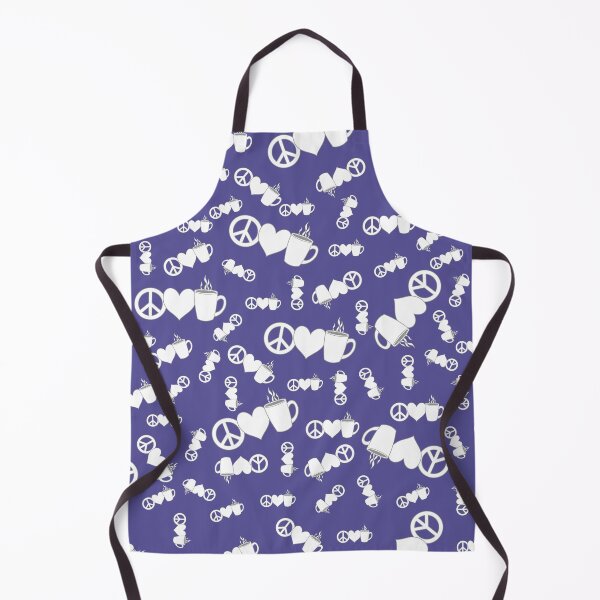 Item preview, Peace Love Coffee pattern designed and sold by HectorCantres.