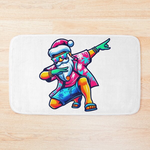Item preview, Cool Dabbin’ Santa on Vacation designed and sold by AIARTIST1.