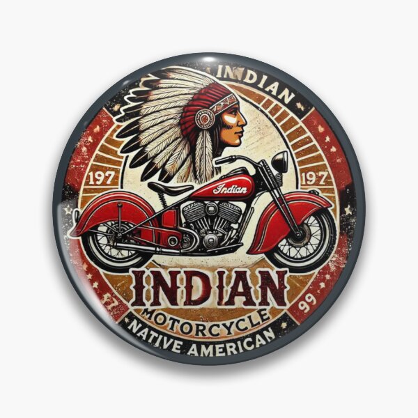 Item preview, Indian Motorcycle Vintage Sign designed and sold by FutureTraveller.