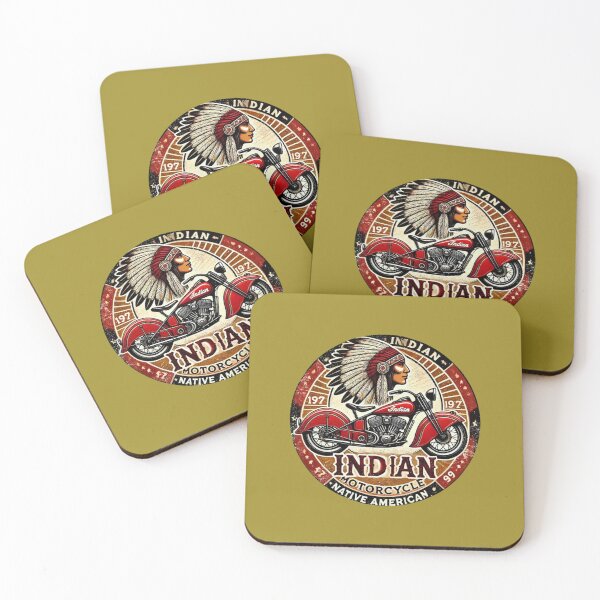 Item preview, Indian Motorcycle Vintage Sign designed and sold by FutureTraveller.