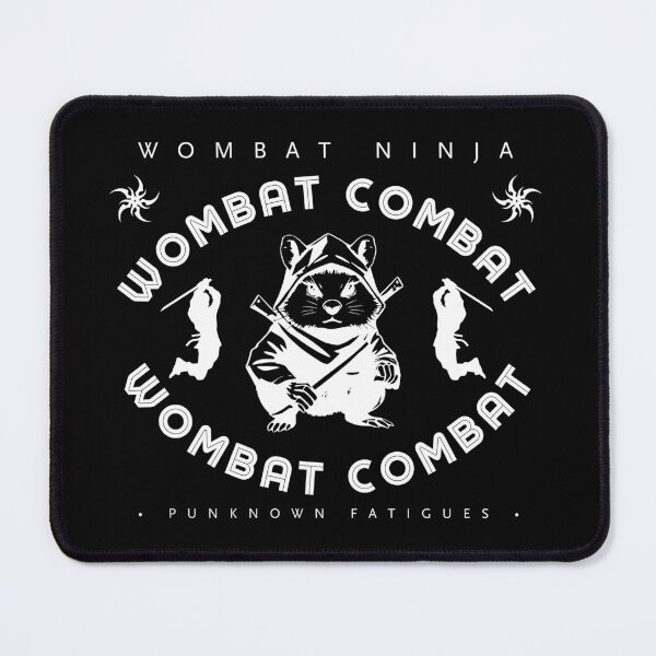 Item preview, Wombat Combat, White designed and sold by pUNKnown.