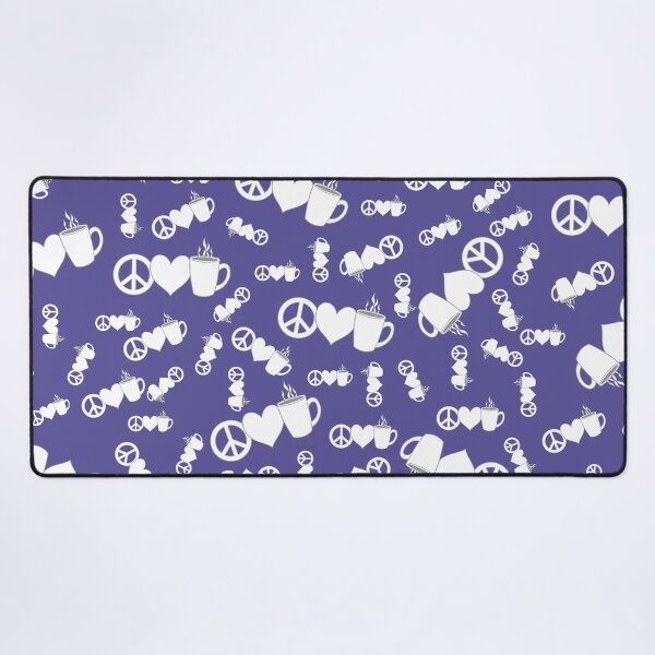 Item preview, Peace Love Coffee pattern designed and sold by HectorCantres.