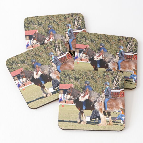 Item preview, Bareback Clydesdale horse riders designed and sold by FranWest.
