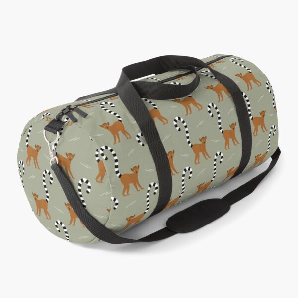 Item preview, Ringtailed lemurs on green designed and sold by reneesillus.