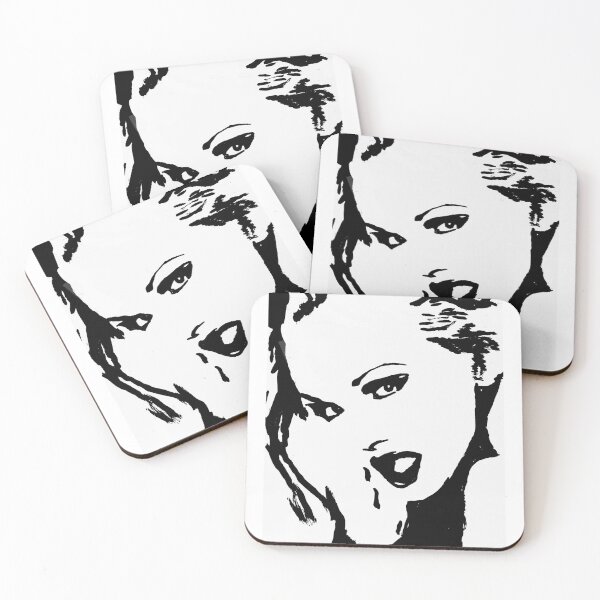 Item preview, Silvia Saint black and white  designed and sold by Chad's Fresh Art.