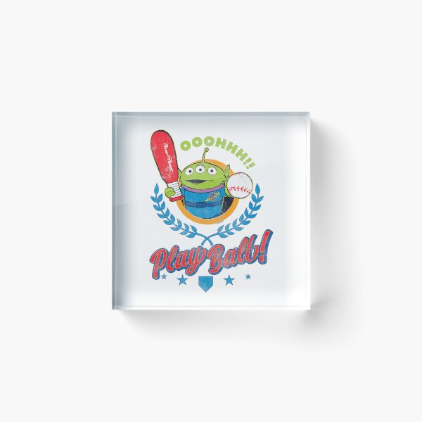 Item preview, Alien Play Ball Baseball Sports designed and sold by LeggetTinch.