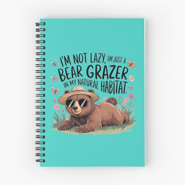 Item preview, bear grazer i'm not lazy  designed and sold by bukajart.