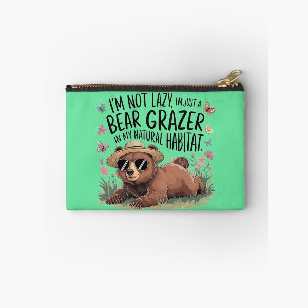 Item preview, bear grazer i'm not lazy  designed and sold by bukajart.